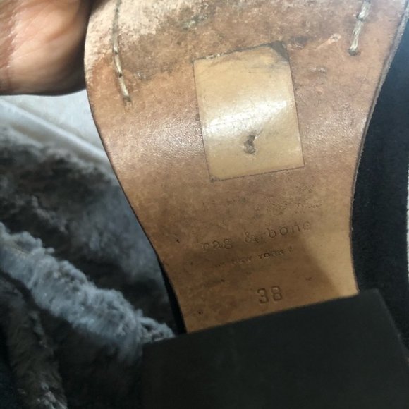 rag & bone Margot Black Heeled Bootie 7.5 - Picture 11 of 12